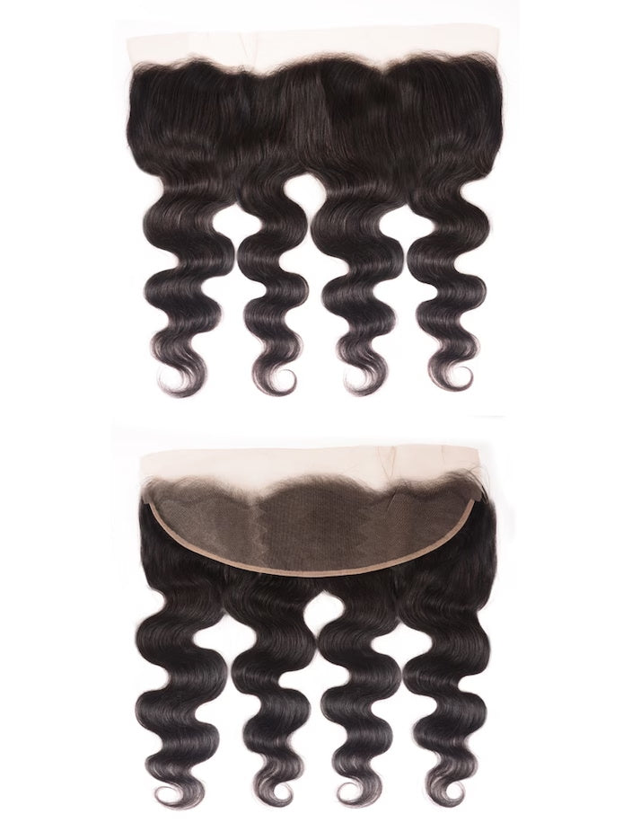 Periodcute 13x4 Transparent Lace Frontal  100% Human Hair