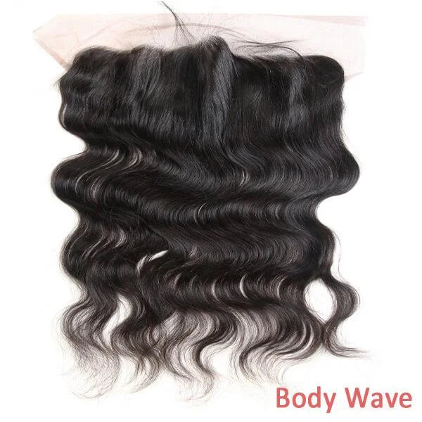 13x4 Frontal Transparent Lace 100% Natural Human Hair