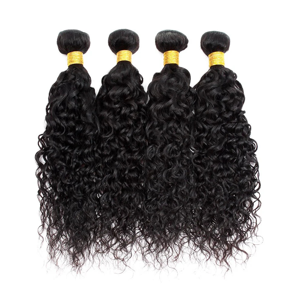 (Influencer Collaboration) Periodcute 100% Human Hair 3 & 4pcs Bundles Natural Color