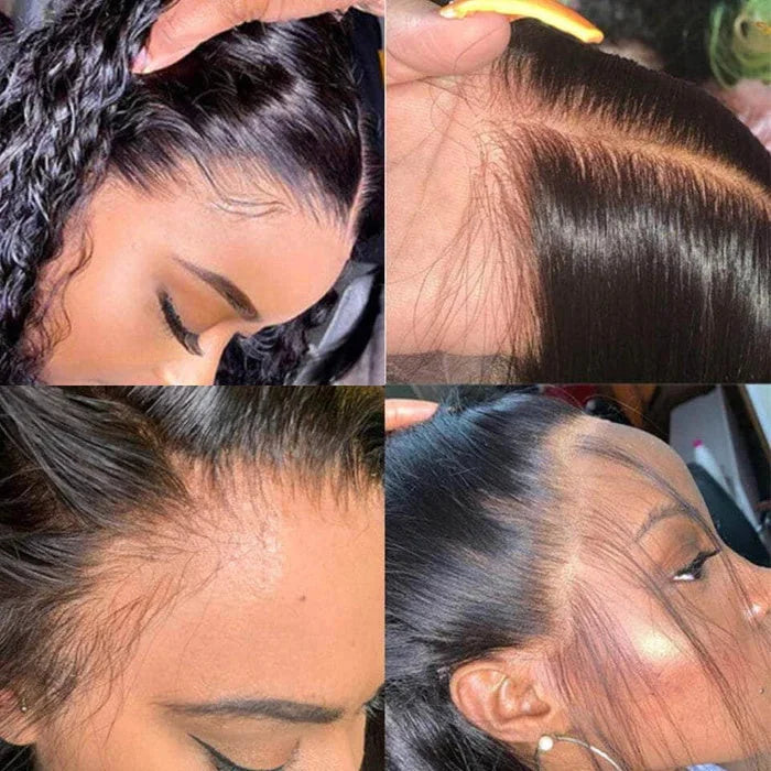 220% Density 13×4  Wear to Go Glueless Lace Bleached Knots Pre-Cut Bohemian Curly Wig