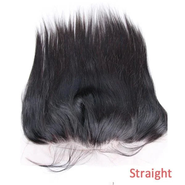 13x4 Frontal Transparent Lace 100% Natural Human Hair