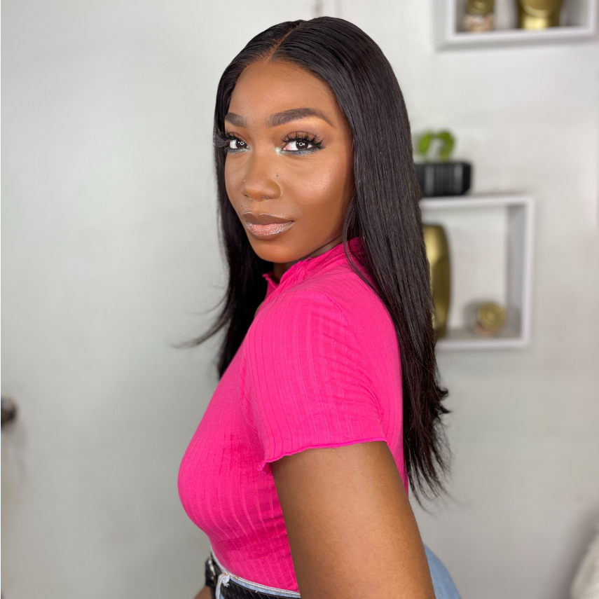 150% 5×5 Closure wig