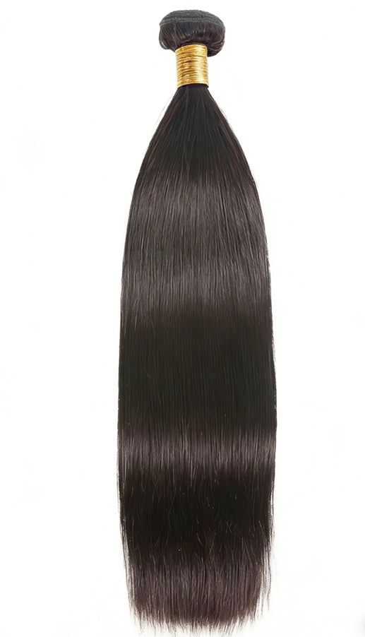Periodcute 100% Human Hair Bundle 18-28in Natural Color