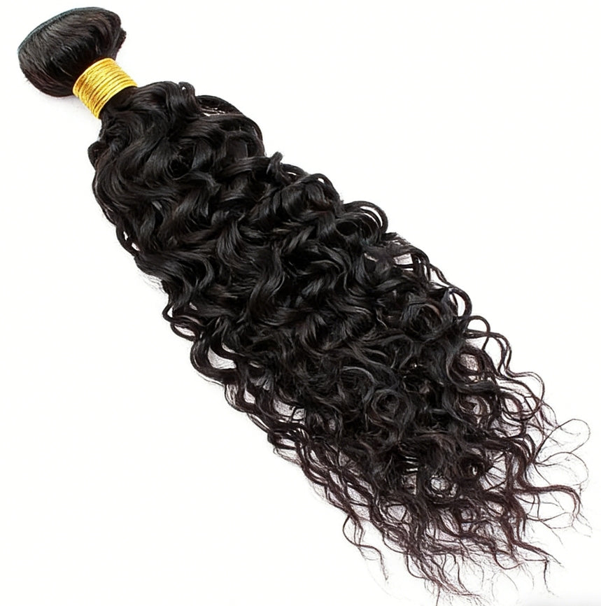Periodcute 100% Human Hair Bundle 18-28in Natural Color