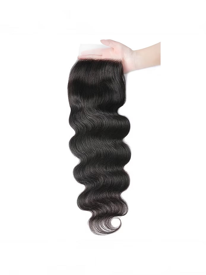Periodcute 5x5 Transparent Lace Closure 100% Human Hair