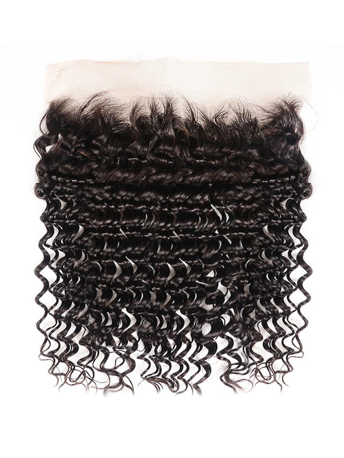 Periodcute 13x4 Transparent Lace Frontal  100% Human Hair