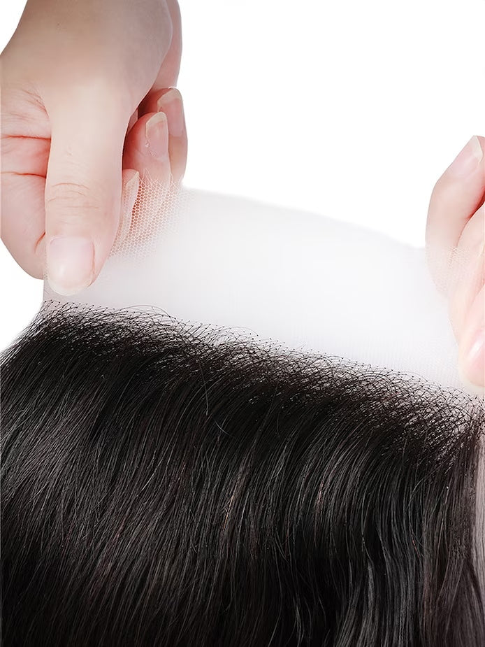 Periodcute 4x4 Transparent Lace Closure 100% Human Hair