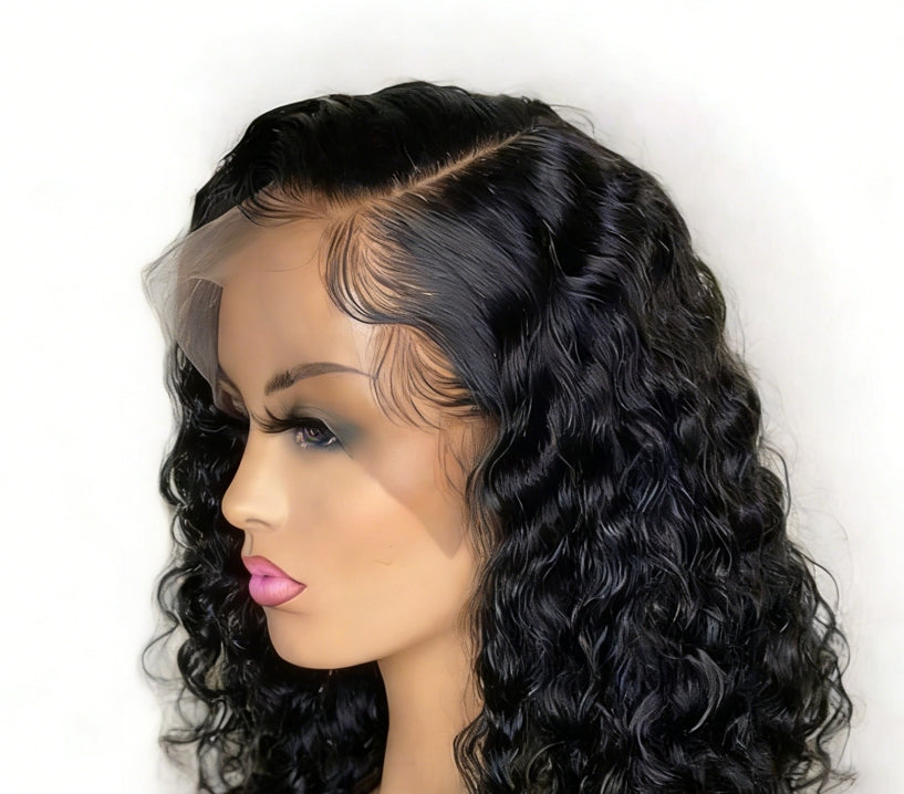 Periodcute 180% Density 13x4 Lace Frontal Wig 100% Human Hair