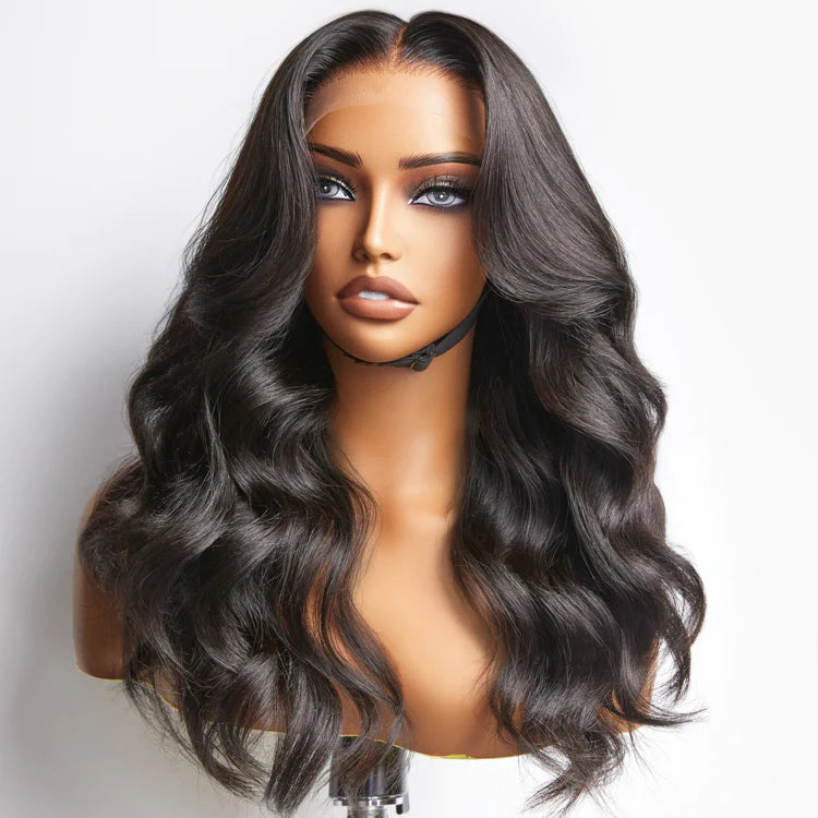 180% Density Air Cap Wear to Go Glueless 5x5 Transparent Lace Wig