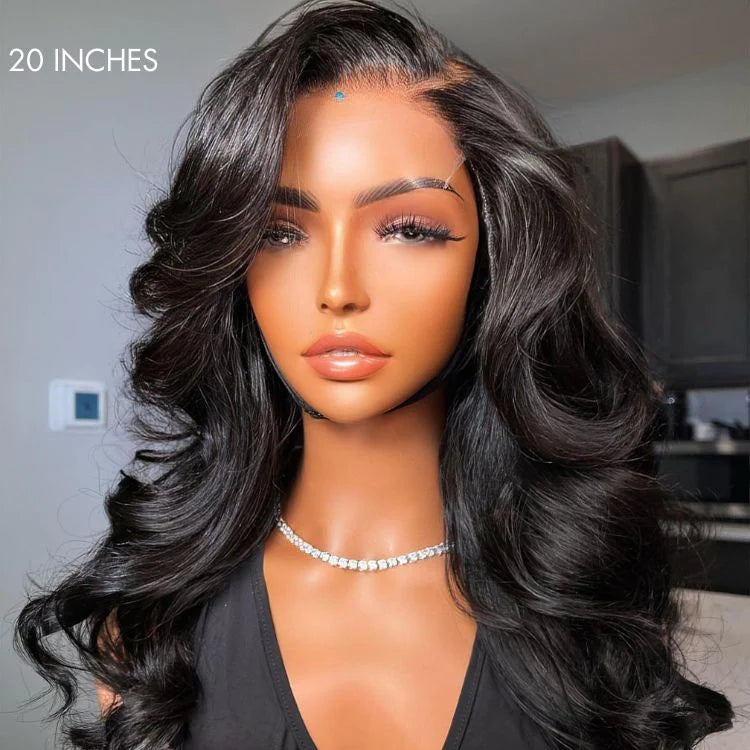 180% Density Air Cap Wear to Go Glueless 5x5 Transparent Lace Wig